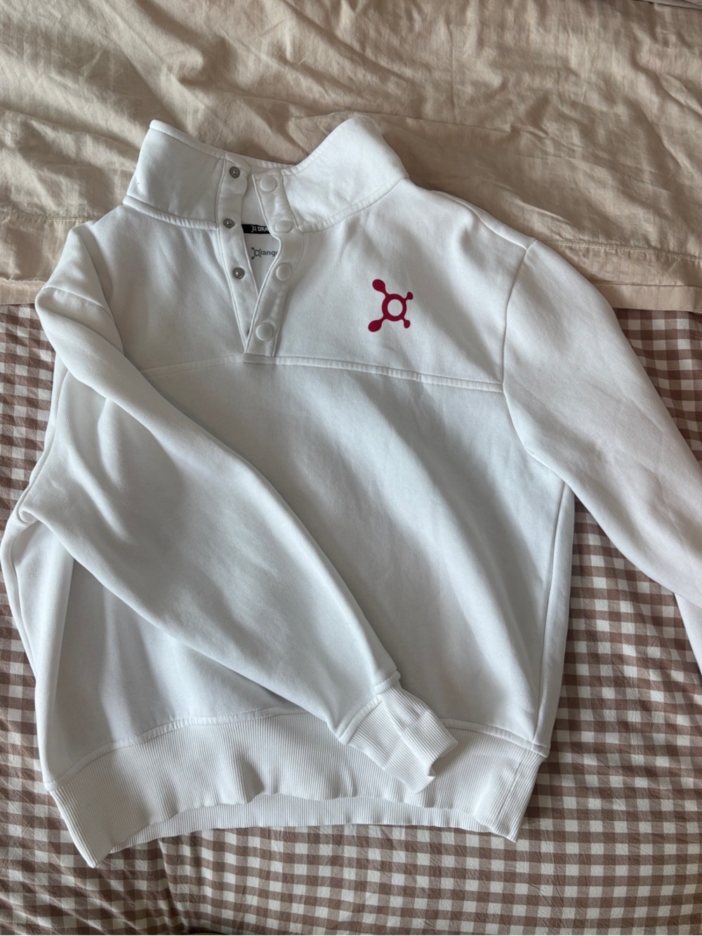White Orangetheory Pullover